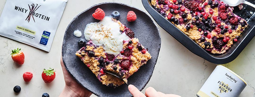 Baked Oatmeal Rezept
