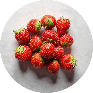 Getrocknete Erdbeeren