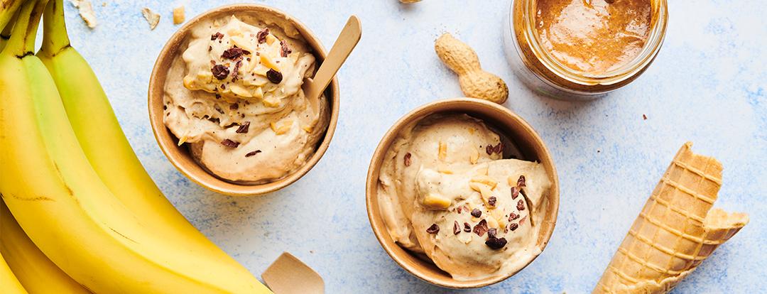 Erdnuss Nicecream
