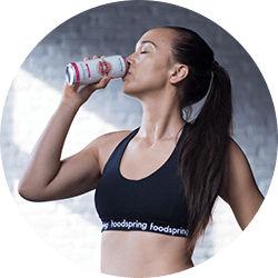 “Ich finds super, dass in den Sparkling Aminos nur cleane Zutaten stecken. Genau der Support, den mein Körper fürs Workout braucht”